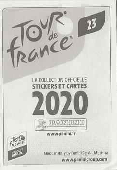 2020 Panini Tour de France #23 Francois Bidard Back